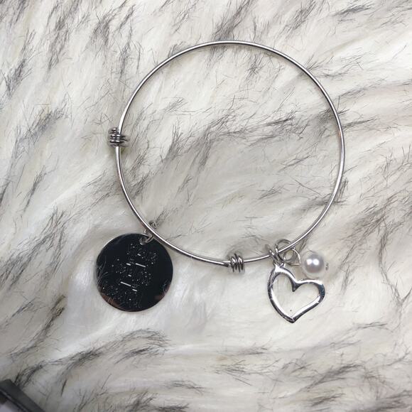 Jvvsci Strong, Fearless, Beautiful Bangle Bracelet - Picture 2 of 6